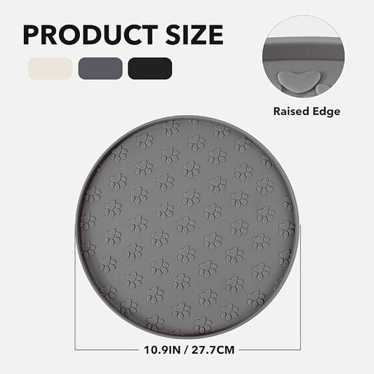 Dog Food Mat for Food and Water, Waterproof Pet Food Mat - Image 2