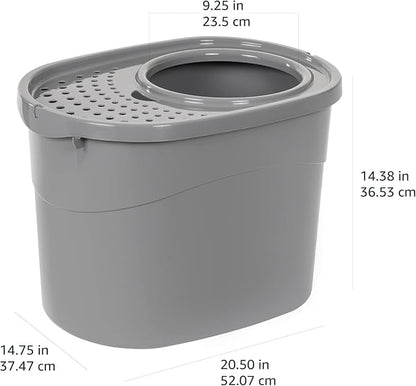 Amazon Basics Large Cat Litter Box - Image 7