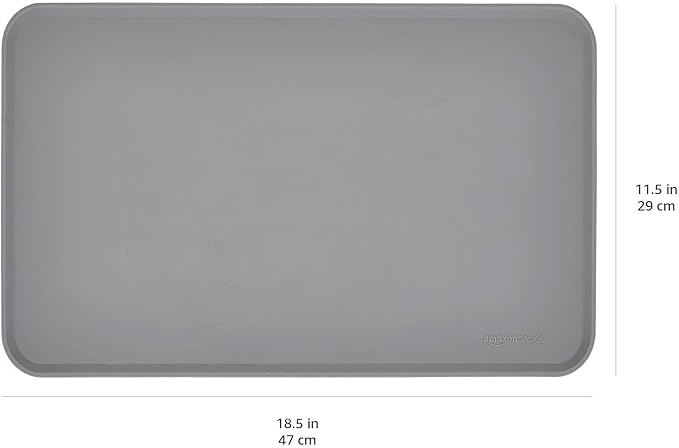 Amazon Basics Waterproof Non-Slip Silicone Pet Feeding Mat - Image 5