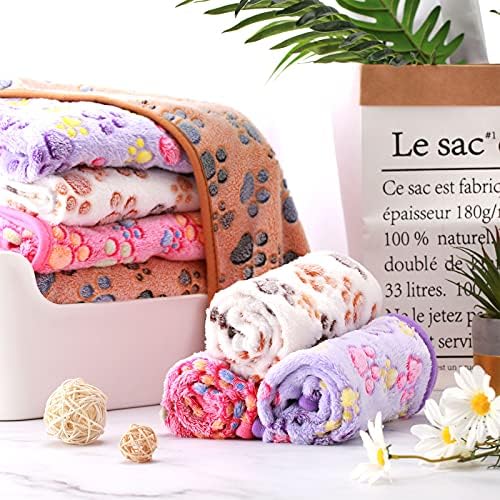 Tatuo 4 Pcs Dog Blanket for Pet Cat Blankets Indoor Puppy Teething Stuff Toys - Image 2