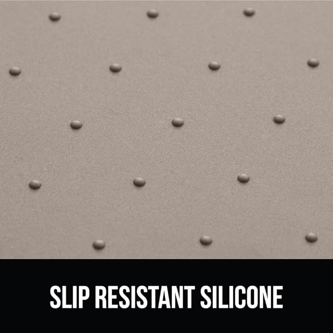 GORILLA GRIP 100% Waterproof Raised Edge BPA Free Silicone Pet Feeding Mat - Image 4