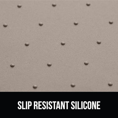 GORILLA GRIP 100% Waterproof Raised Edge BPA Free Silicone Pet Feeding Mat - Image 4
