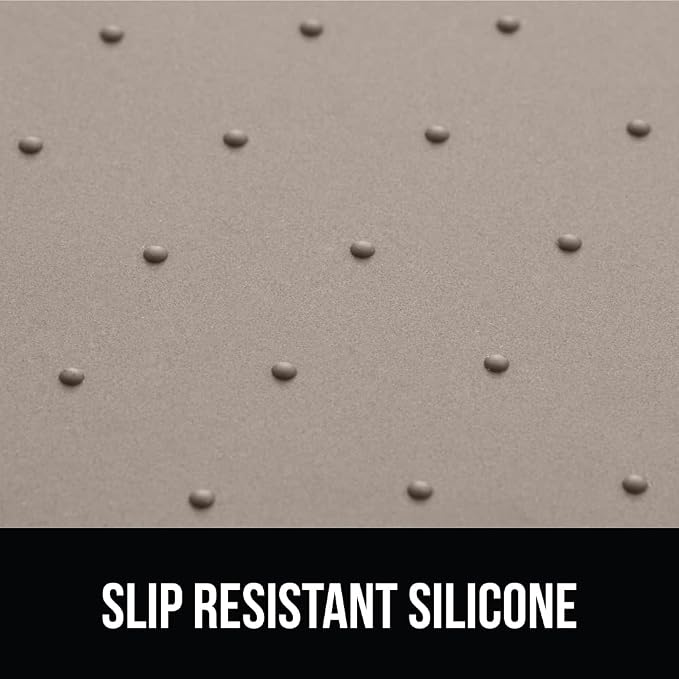 GORILLA GRIP 100% Waterproof Raised Edge BPA Free Silicone Pet Feeding Mat - Image 4