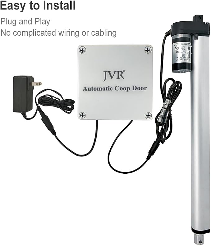 JVR Automatic Turkey Geese Duck Coop Smart Door Compatible - Image 4