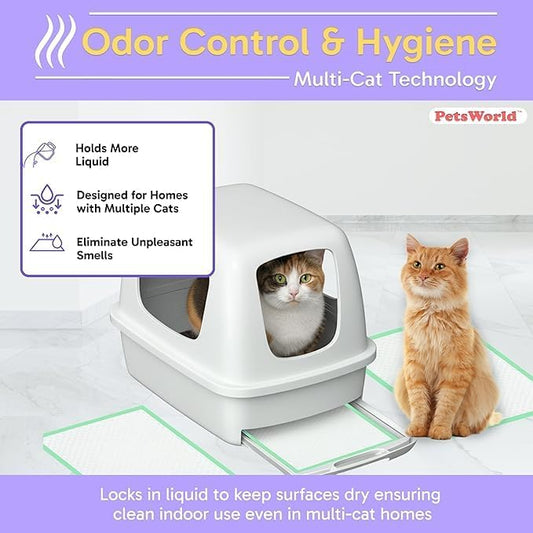 PetsWorld Universal Fit Multi-Cat Pad Refills - Image 2