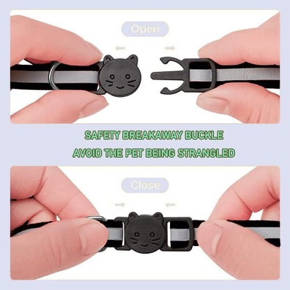 12-Pack Safety Release Reflective Cat Collars - Image 3