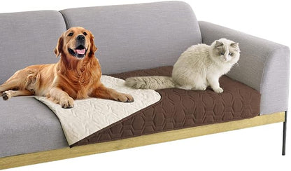 Waterproof and Anti-Slip Dog Bed Cover and Pet Blanket Sofa Pet Bed Mat car by TcksstexFauxFurDogBedCover