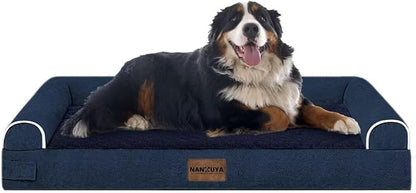 Large Dog Bed Orthopedic Washable: Jumbo Dog Bed Bolster Extra Large Dogs Egg - Image 8