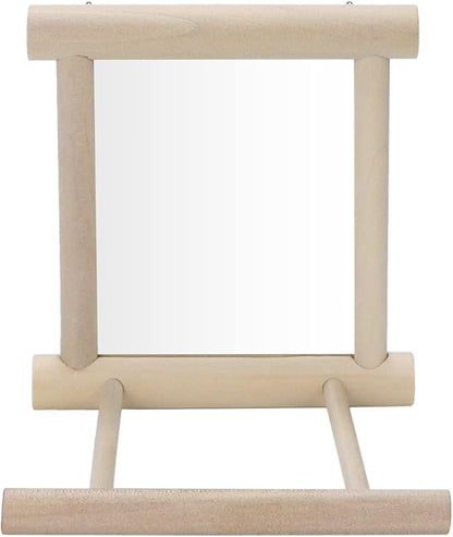 Bird Mirror with Perch Bird Toys - Image 5