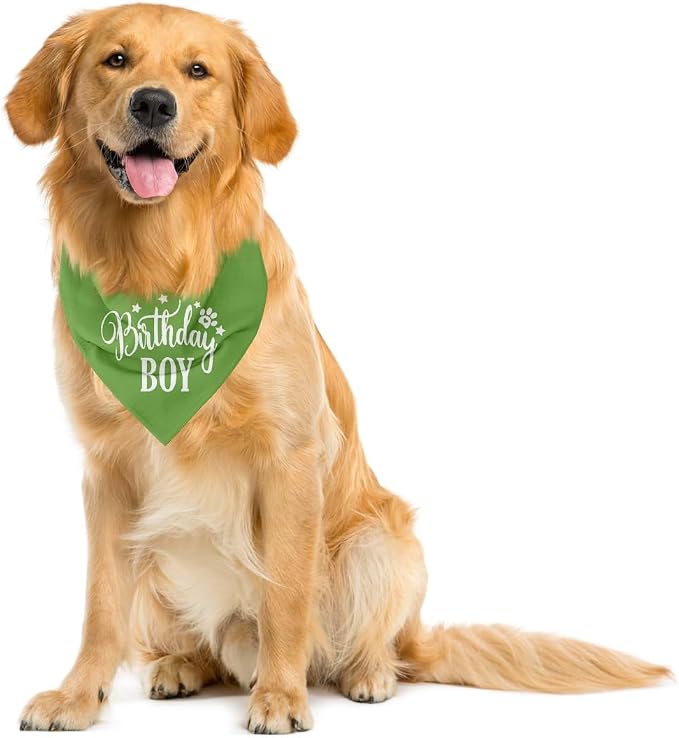 Happy Birthday Dog Bandana for Small Medium Large Dogs - Image 4