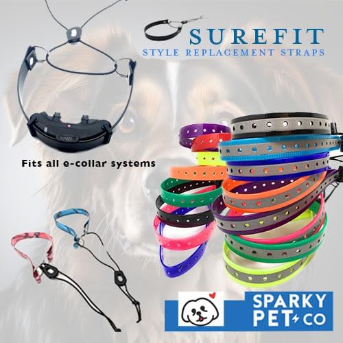 Sparky Pet Co - ECollar Replacement Strap - Bungee Dog Collar - Waterproof - - Image 3