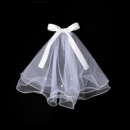 Gigicloud Dog Bride Costume Pet Wedding Veil by Unknown