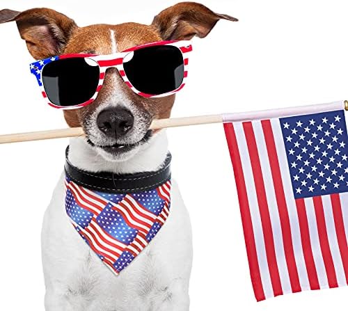 Weewooday 6 Pieces Sublimation Heat Transfer Dog Bandana Triangle Dog Scarf - Image 8