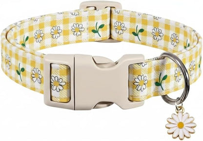 Cute Dog Collar, Spring Summer Design Floral Collar by Britwicfr