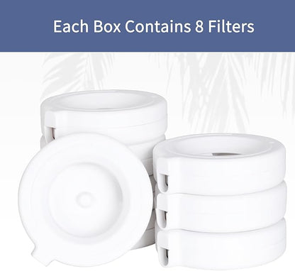 RIZZARI Water Dispenser Replacement Filters: Official Genuine Product 8 Pack - Image 4