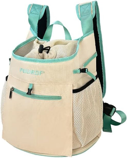 Pet Dog Carrier Backpack, cat Carrier Pouch, Small Dog Front Backpack, by PUUROFPets