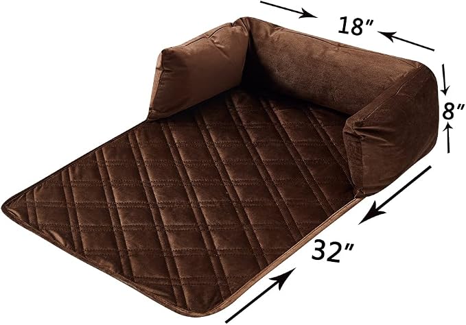 Brilliant Sunshine Premium Calming Dog Bed Mat, Silky Velvet, Removable - Image 3