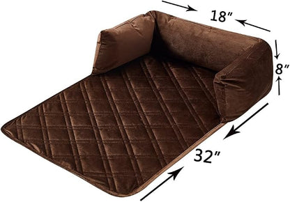 Brilliant Sunshine Premium Calming Dog Bed Mat, Silky Velvet, Removable - Image 3
