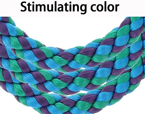 2Pcs 11.8’’Bird Rope Perches, Bendable Climbing Standing Chew Cage Toys - Image 6