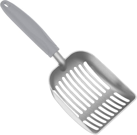 Cat Litter Scoop, Kitty Metal Scooper, Aluminum Alloy Sifter, Kitten Pooper by Frxat