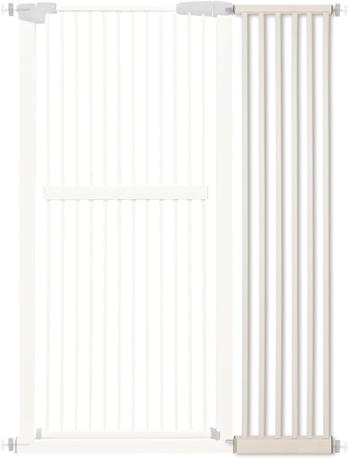 Lumizone Extra Tall Cat Gate Extension Kit 61.02" High Pressure Mounted 12.6" by Lumizone