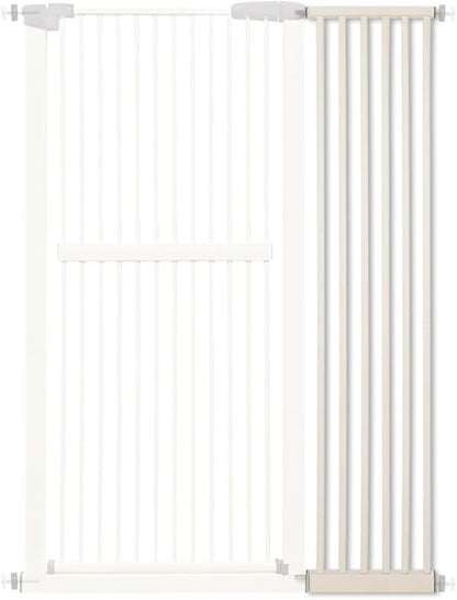 Lumizone Extra Tall Cat Gate Extension Kit 61.02" High Pressure Mounted 12.6" by Lumizone