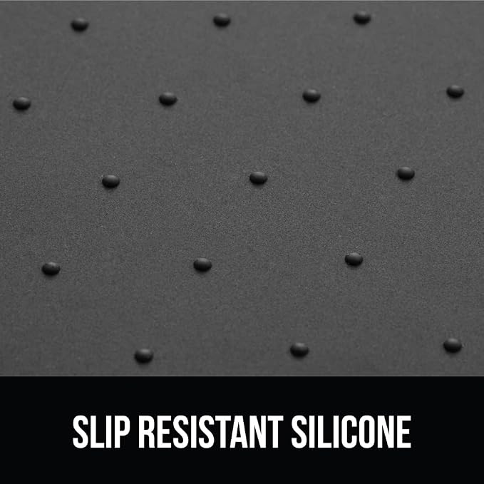 GORILLA GRIP 100% Waterproof Raised Edge BPA Free Silicone Pet Feeding Mat - Image 4