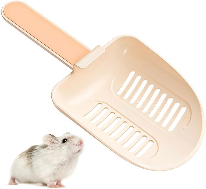 DONGKER Hamster Litter Scoop, Reusable Hanging Hamster Sand Bath Scoop by DONGKER