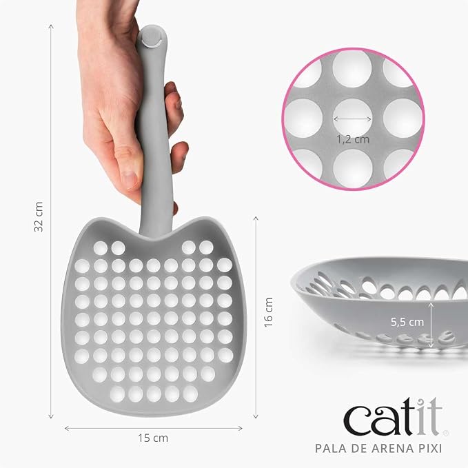 Catit PIXI Litter Scoop Grey - Image 6