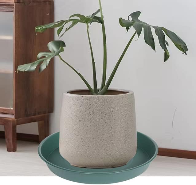 2 Pack of 14 inch Plant Saucer, 1.7" Depth Tray, Large Deep Garden Plastic - Image 5