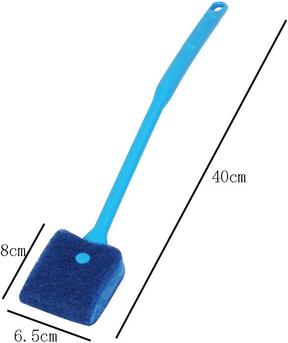 2 Pieces Aquarium Cleaning Brush Fish Tank Cleaning Brush Double-Sided Sponge - Image 2