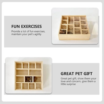 balacoo Hamster Toy Hamster Accessory Multi-Grid Mouse Maze Household Mouse - Image 6