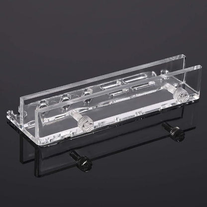 Fdit Acrylic Water Plants Grass Maintenance Tool Holder Aquarium Rack Organizer - Image 6