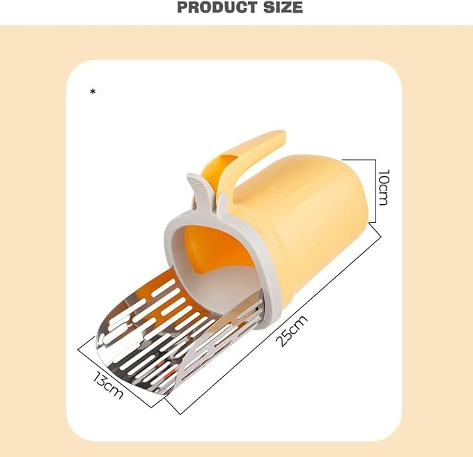 Cat Litter Scoop, Large Capacity Mess-Free Cat Litter Scooper - Image 9
