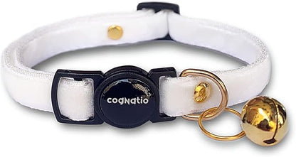 Safety Quick Release Cat Collars, Double Velvet by Cognatio