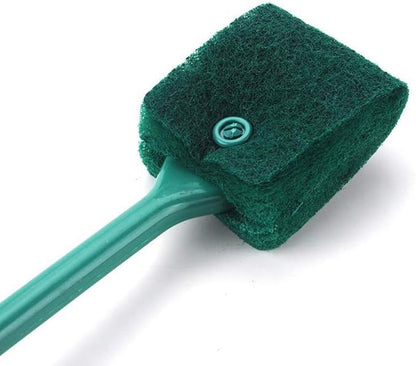 2 Pieces Aquarium Cleaning Brush Fish Tank Cleaning Brush Double-Sided Sponge - Image 3
