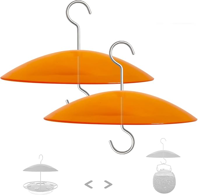 Small Rain Cover for Bird Feeder by Unknown