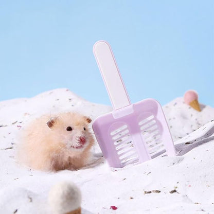 DONGKER Hamster Litter Scoop, Reusable Hanging Hamster Sand Bath Scoop - Image 7