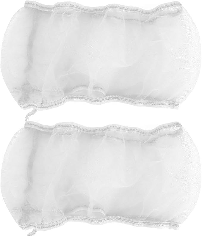 Alvinlite 2 Pieces Bird Cage Cover Seed Feather Catcher Birdcage Nylon Mesh Net by Alvinlite