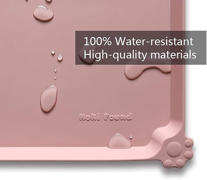 Hoki Found Large Non Slip Pet Feeding Mats - Image 3
