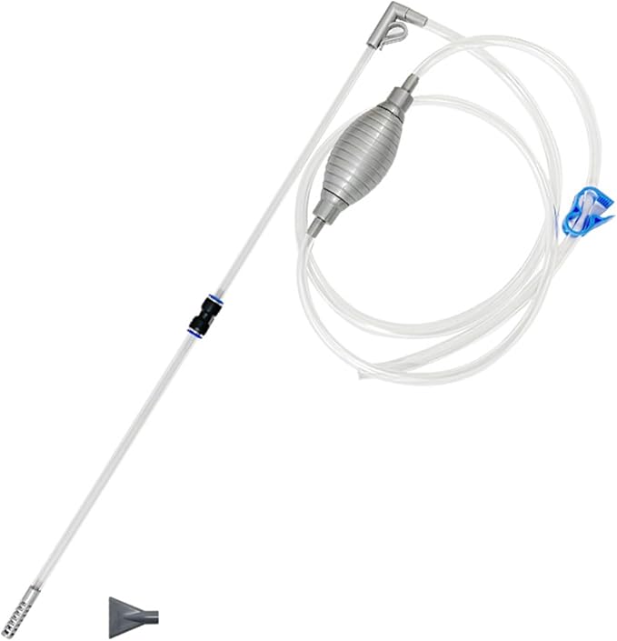 Aquarium Siphon Water Changer Kit Manual Gravel Vacuum by disclean