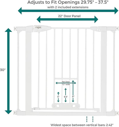 MYPET North States Wide Walk Thru EasyPass Pet Gate - Image 4