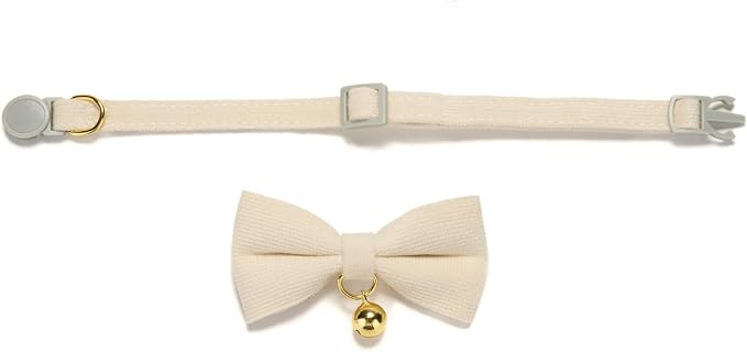 2 Pack Soft Corduroy Cat Collars - Image 8