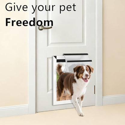 Aluminum Large Dog Door for Extreme Weather, Doggie Door - Image 2