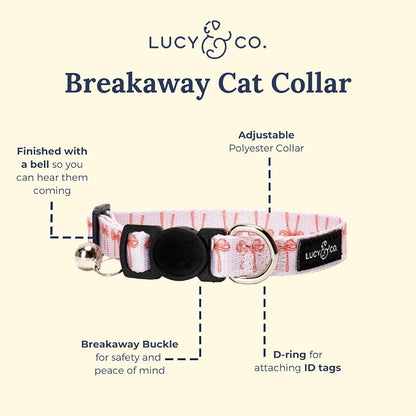Lucy & Co. Take a Bow Breakaway Cat Collar - Image 2