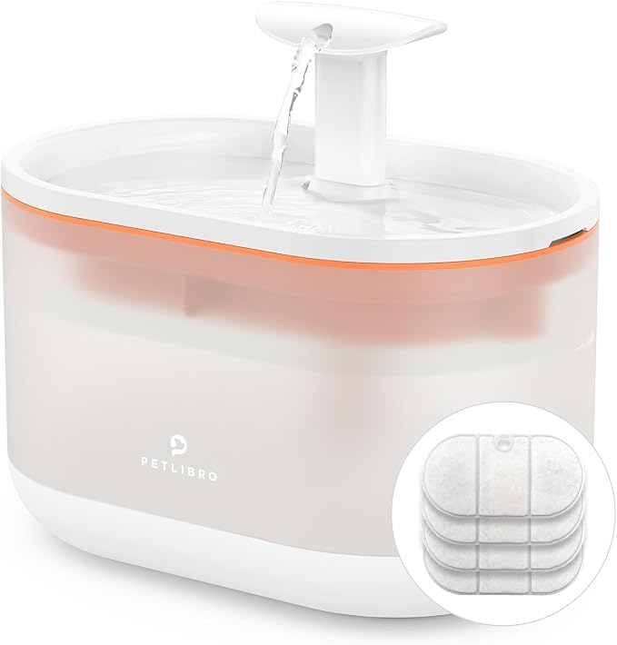 PETLIBRO 2.1L Automatic Cat Water Fountain, Ultra-Quiet Indoor Pet Water by PETLIBRO