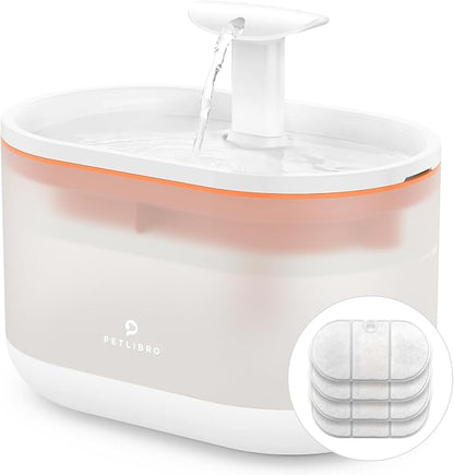 PETLIBRO 2.1L Automatic Cat Water Fountain, Ultra-Quiet Indoor Pet Water by PETLIBRO