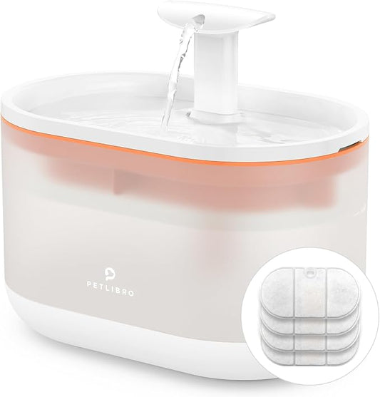 PETLIBRO 2.1L Automatic Cat Water Fountain, Ultra-Quiet Indoor Pet Water by PETLIBRO