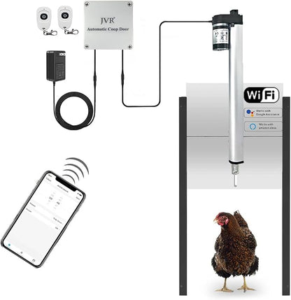 JVR Automatic Chicken Coop Smart Door Compatible by AutomaticChickenCoopDoor