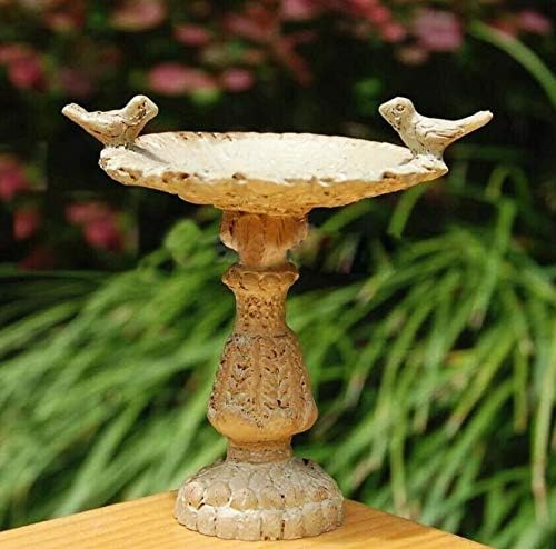 EatingBiting 1:12 Scales Dollhouse Miniature Birdbath Garden Outdoor Center - Image 5